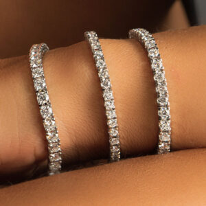 Bakr Bracciale Tennis in Oro con Diamanti