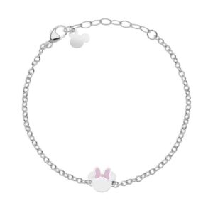 Bracciale Bambina Minnie Mouse in Acciaio Medico Anallergico – Disney