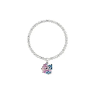 Bracciale Disney Stitch in Ottone Placcato Argento – Gioiello Ufficiale Lilo & Stitch