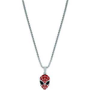 Collana Marvel Bambino Spider-Man in Acciaio Inossidabile – Gioiello Ufficiale