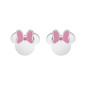 Orecchini Bambina Minnie Mouse in Acciaio Medico Anallergico – Disney