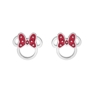 Orecchini Bambina Minnie Mouse in Acciaio Medico Anallergico – Disney
