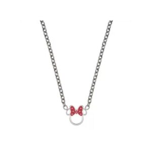 Collana Bambina Minnie Mouse in Acciaio Medico Anallergico – Disney