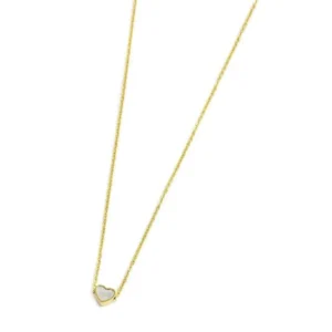 Marlù Collana Donna – Acciaio e PVD Oro “Nel Mio Cuore”