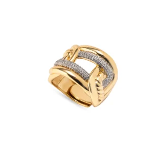 Anello Blind Loop Gold – Gioiello Donna
