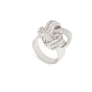 Anello Blind Knot Silver – Gioiello Donna