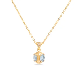 Collana Blind Blue Wave