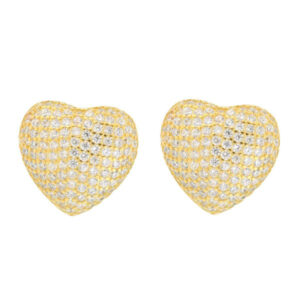 Orecchini Urania Misti Cuore 8 mm in Argento 925