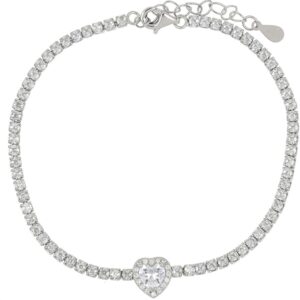 Bracciale Cupido in Argento 925 con Cuore – Urania