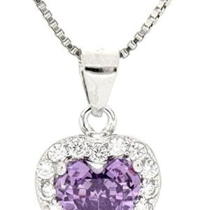 Pendente Dubai in Argento 925 Cuore 9 mm – Urania