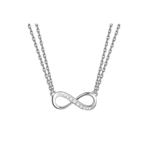 Collana in Acciaio con Simbolo Infinito e Cristalli - Liu Jo