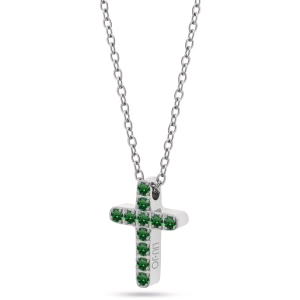 Collana in Acciaio con Pendente Cuore e Punto Luce - Liu Jo