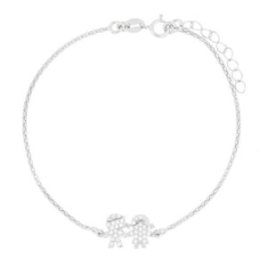 Bracciale Urania in argento 925 con pupi bimbi
