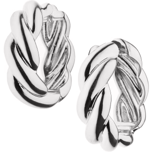 Orecchini Sovrani Fashion Mood rodiati eleganti da 2,8 cm