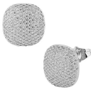 Orecchini Sovrani Fashion Mood con zirconi bianchi eleganti a lobo