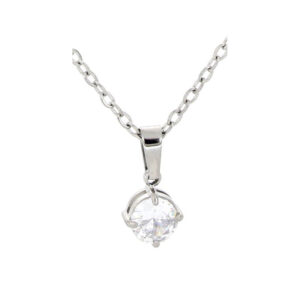 Pendente Punto Luce Tondo 5 mm in Acciaio Donna Urania