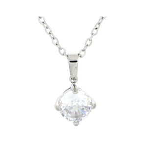 Pendente Punto Luce Tondo 7 mm in Acciaio Donna Urania