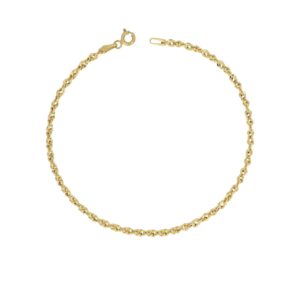 Bracciale Torchon in Oro 9Kt