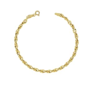 Bracciale Maglia Grumetta iGold Oro Giallo 9Kt