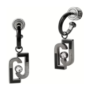 Orecchini Donna Liu Jo Total Black con Punto Luce