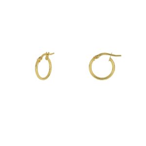 Orecchini Cerchio in Oro Giallo 9Kt – 2 misure